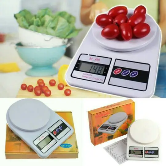 Timbangan Dapur Digital Berat MAX 10KG/Timbangan Makanan Kue Serbaguna 0