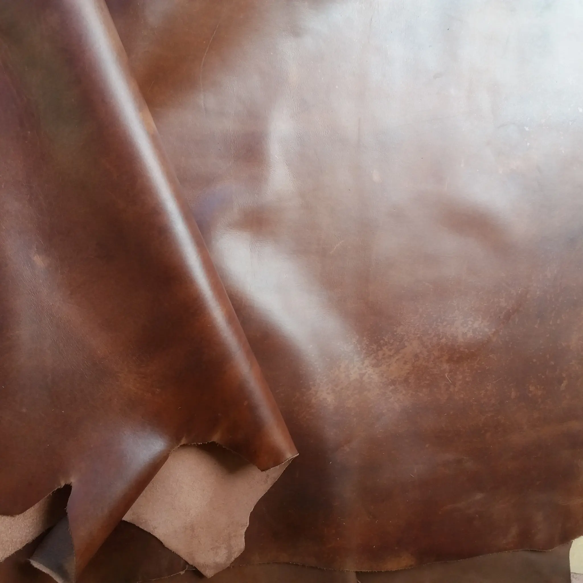 Kulit Sapi Lembaran Pull uP Kulit Sapi Pull up choco vintage
