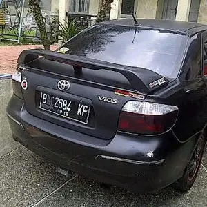 spoiler / sayap bagasi belakang model kaki 3 untuk semua mobil sedan