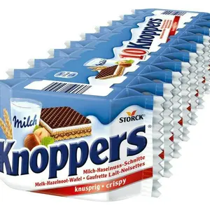 Storck Knoppers Knopper Wafer Biscuit Snack Import