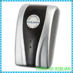 MOONBIFFY Alat Penghemat Listrik 450-16.000 watt G368 Stabil Aliran Listrik Hemat 10-30% dengan Lampu LED Mudah Pasang EU Plug