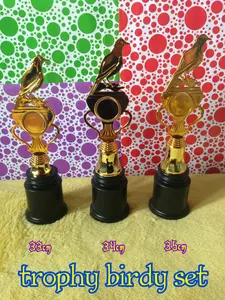 piala / trophy / tropi set 1 2 3 figur burung