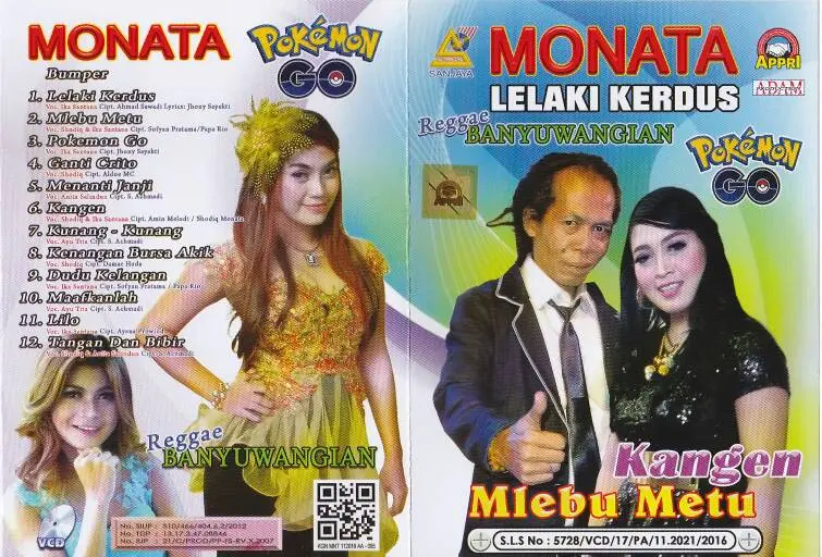 VCD MONATA REGGAE BANYUWANGIAN