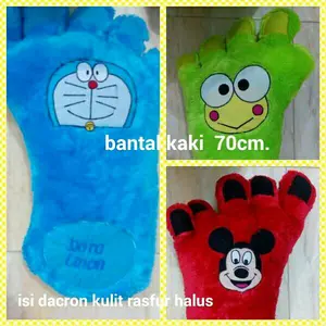 boneka bantal kaki
