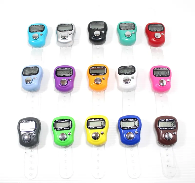Tasbih Digital Mini Finger Counter Penghitung Digital Tally Jari Ngaji 2