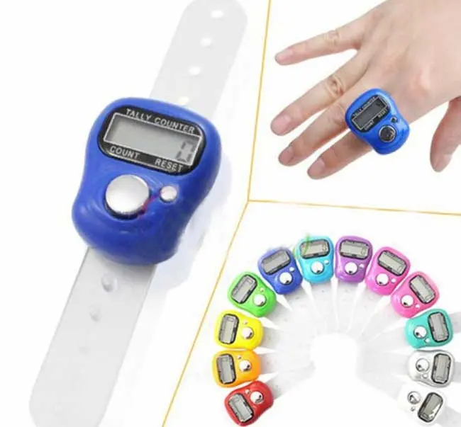 Tasbih Digital Mini Finger Counter Penghitung Digital Tally Jari Ngaji 1