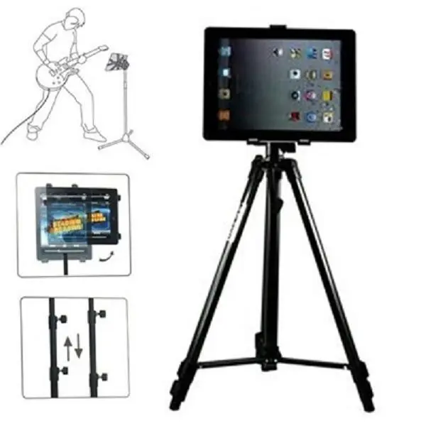 Tripod Tablet, Tablet Stand, Kaki Tablet UNTUK IPAD 1 2 3 4 5th 6th 1