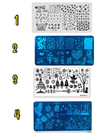 Gambar stamping plate stamp plate nail art atau kukuscrapbook aksesoris clay - NO ENAM dari Done Handymade Kota Administrasi Jakarta Barat 1 Tokopedia