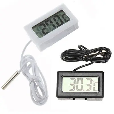 Digital Thermometer with Probe for Aquarium Length 1m