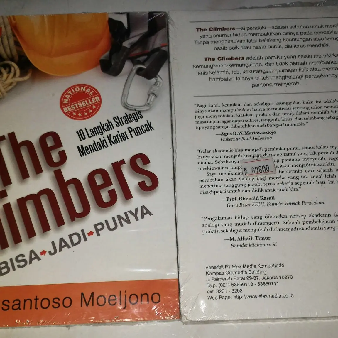 The Climbers Djokosantoso Moeljono 10 langkah strategis mendaki karier
