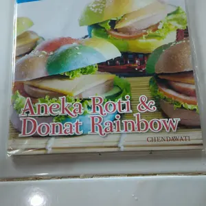 Aneka Roti & Donat Rainbow Chendawati Resep Jitu Kursus Nyonya Liem