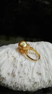cincin emas mutiara laut gold matang grade excelent
