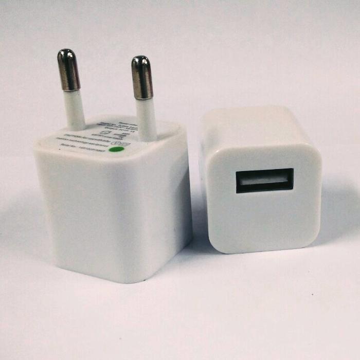 Gambar Power Adaptor USB Charger 1A - White dari Eben Haezer Net Kota Administrasi Jakarta Barat Tokopedia