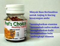 Gambar FISH OIL / Minyak Ikan untuk Anjing dan Kucing isi 100 pcs dari KioskecilkuTokopedia Kota Yogyakarta 1 Tokopedia