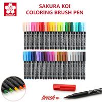 Gambar Sakura Koi Coloring Brush Pen dari Lix Art Supplies Kota Surabaya 1 Tokopedia