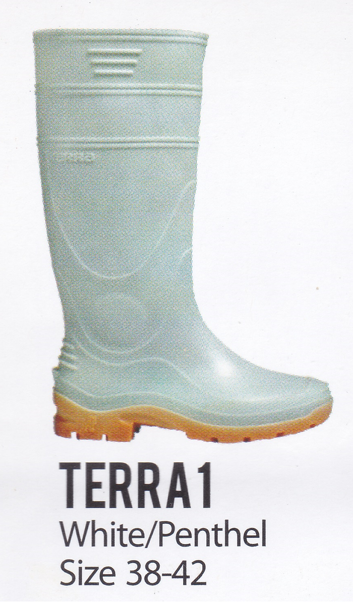 Gambar TERRA1 By AP BOOTS TERRA 1 - Putih, 41 dari majujayashop1 Kota Surabaya Tokopedia