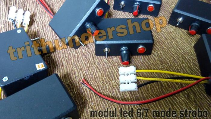 Gambar modul strobo 6 mode kedip dari trithundershop Kota Tangerang Selatan Tokopedia