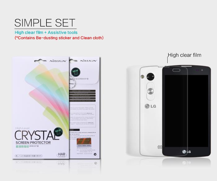 Gambar Nillkin Crystal Clear LG L Fino D295 dari Logay Acc Kota Bandung Tokopedia