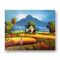 Gambar Lukisan Panen Kecil dari ARIFINEART Kab. Gianyar 2 Tokopedia