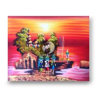 Gambar Lukisan Tanah Lot Bali dari ARIFINEART Kab. Gianyar 2 Tokopedia