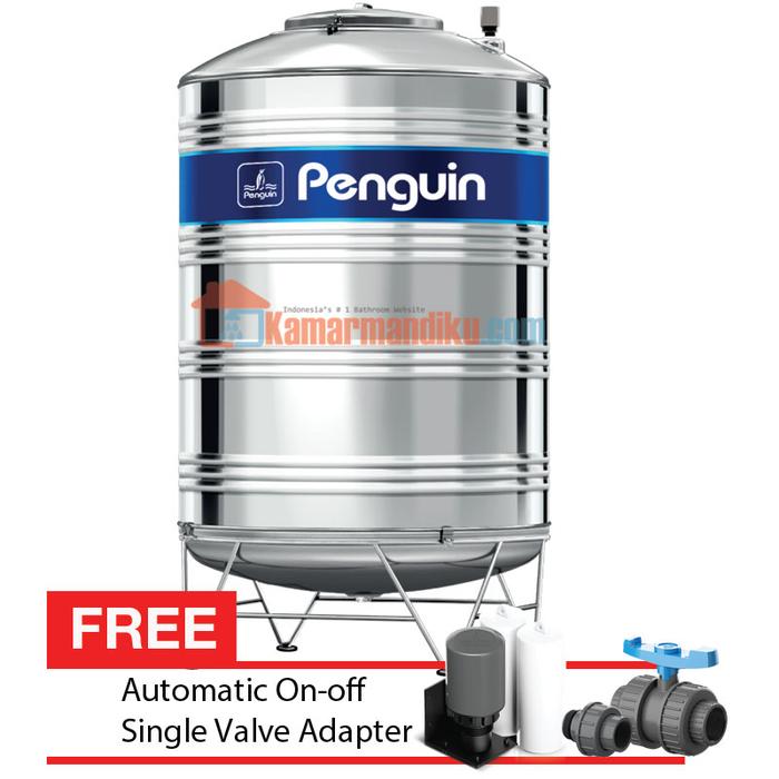 Gambar Toren air stainless steel Penguin kapasitas 1000 liter SUS 304 japan dari kamarmandiku.com Kota Administrasi Jakarta Timur Tokopedia