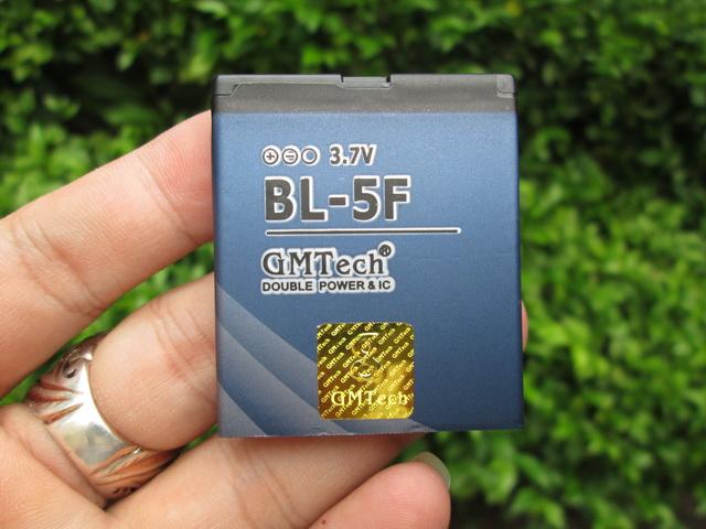 Gambar Baterai Nokia BL-5F BL5F N95 N93i GMTech With IC protect 1200mAh dari CNC phoneshop Kota Administrasi Jakarta Pusat Tokopedia