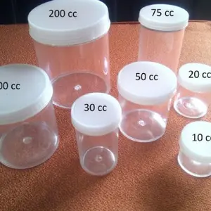 CUP SLIME 75cc / TEMPAT SLIME / KUP PLASTIK / POT CREAM / URIN URINE