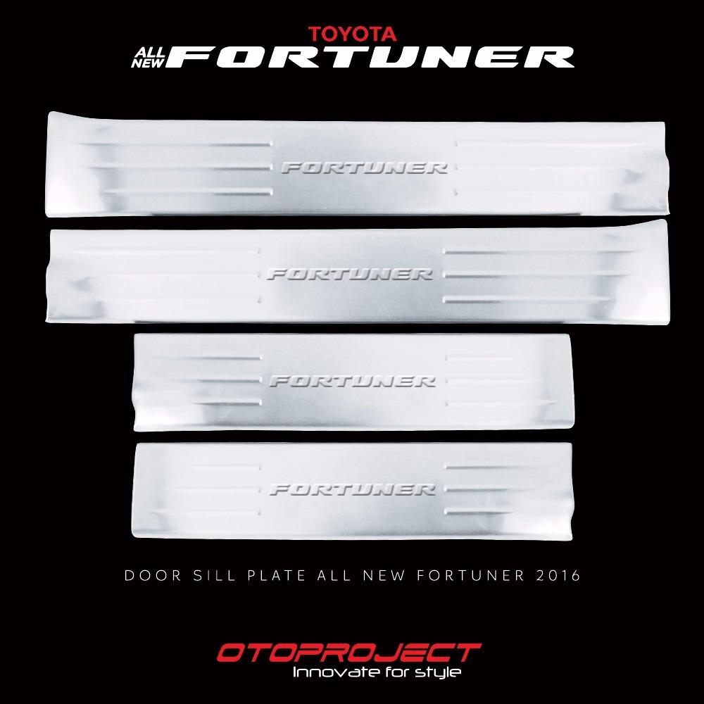 Door Sil Plate Fortuner 2016 No Lamp | Sil Plate Samping Fortuner 2016