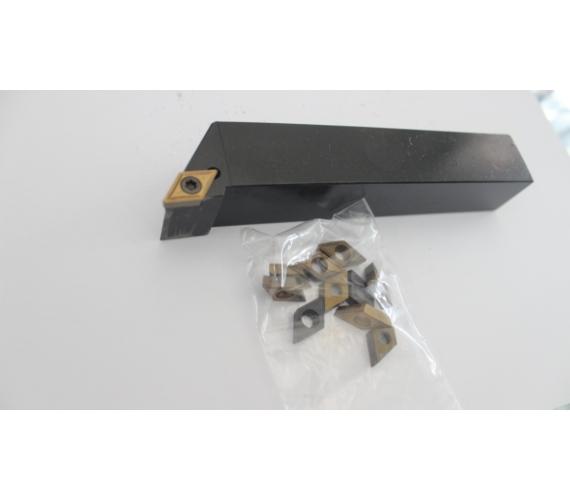 Paket Holder Bubut 25 dan Insert DCMT 11 — foto asli 2