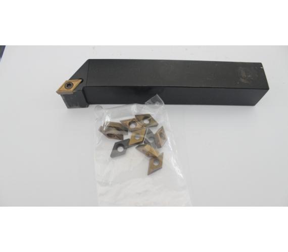 Paket Holder Bubut 25 dan Insert DCMT 11 — foto asli 1