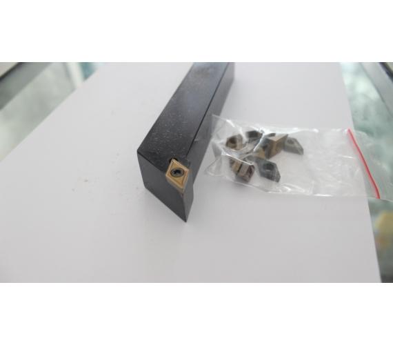 Paket Holder Bubut 25 dan Insert DCMT 11 — foto asli 3