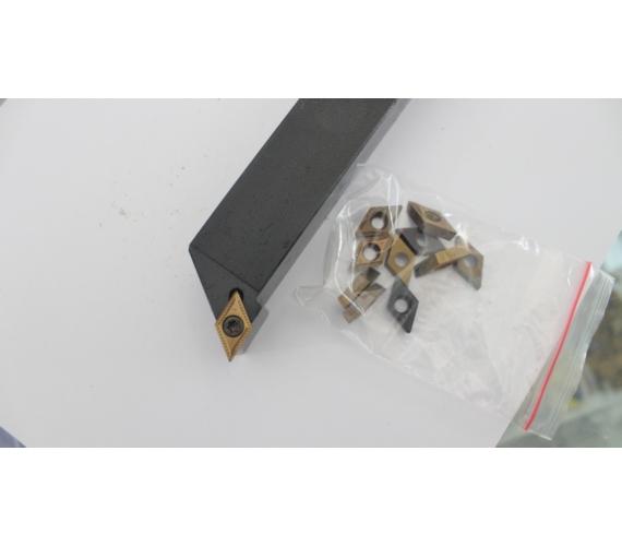 Paket Holder Bubut 25 dan Insert DCMT 11 — foto asli 5