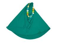 Gambar Baju Muslim Gamis Anak Perempuan Hijau Toska, lucu imut dari Grone Kota Cimahi 3 Tokopedia