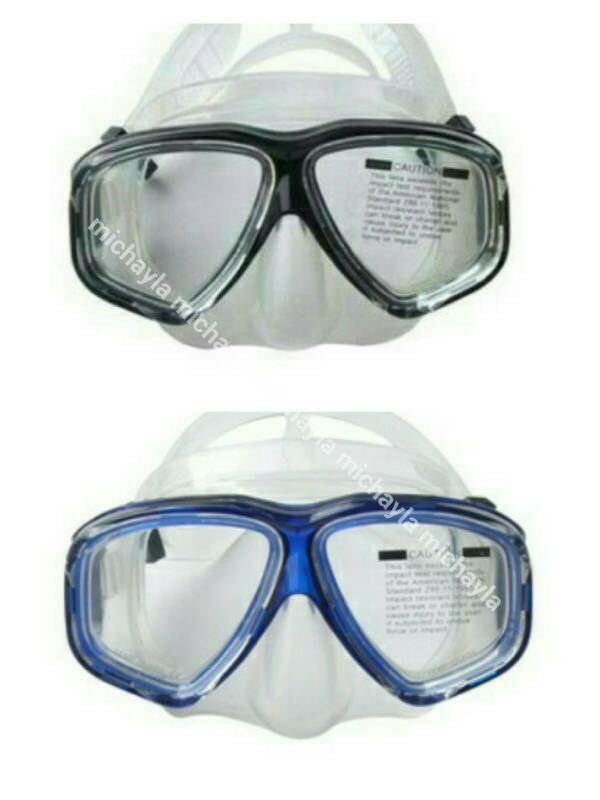 Gambar Diving Mask Minus dari Michayla12 Kab. Bekasi Tokopedia