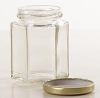 Gambar Botol Jar Toples Kaca : 195ml Segienam (Hexagon), Penutup SENG dari Beautiful Rainbow Shop Jakarta Pusat 3 Tokopedia