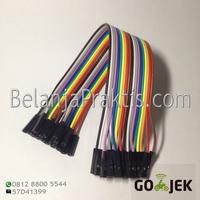 Gambar Female to Female dupont cable jumper / Kabel Breadboard 20 cm - 20pcs dari BelanjaPraktis Ori Kota Administrasi Jakarta Timur 1 Tokopedia