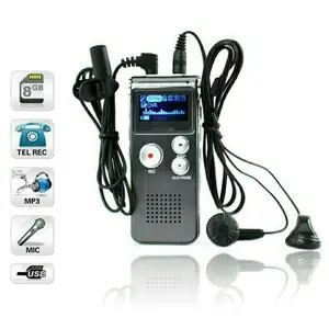 perekam suara/voice recording+mp3~kapasitas 8gb#best seller