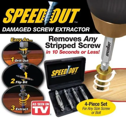 Screw Extractor untuk melepas baut yang sudah los / rusak 3