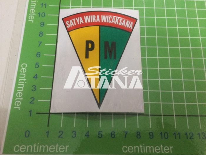 Jual Sticker Cutting Scotlite Logo PM Satya Wira Wicaksana - Kota ...