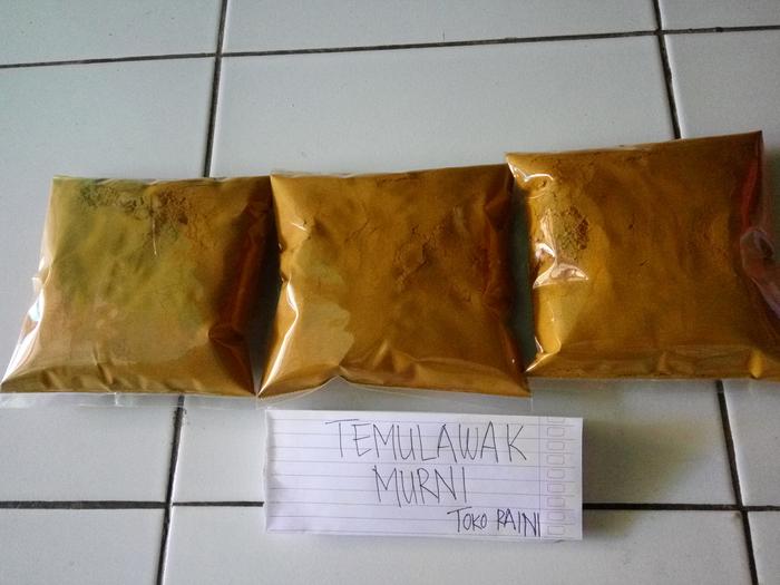 Gambar Serbuk / Bubuk Temulawak 100% ASLI TEMULAWAK ( Tanpa Gula ) dari Toko Raini Kota Depok Tokopedia