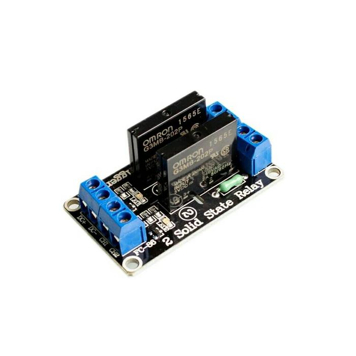 Jual 2 Channel SSR Solid State Relay Module For Arduino - Kota Surabaya ...