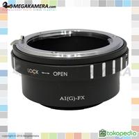 Gambar Maeistro Mount Adapter AI (G) - FX (Nikon F (G) Lens to Fuji X Mount) dari Megakamera Kota Administrasi Jakarta Utara 3 Tokopedia