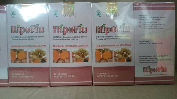 Gambar HIPOFIN KAPSUL HERBAL DARAH RENDAH griyaherba dari TERAS HERBAL Solo Kab. Sukoharjo Tokopedia