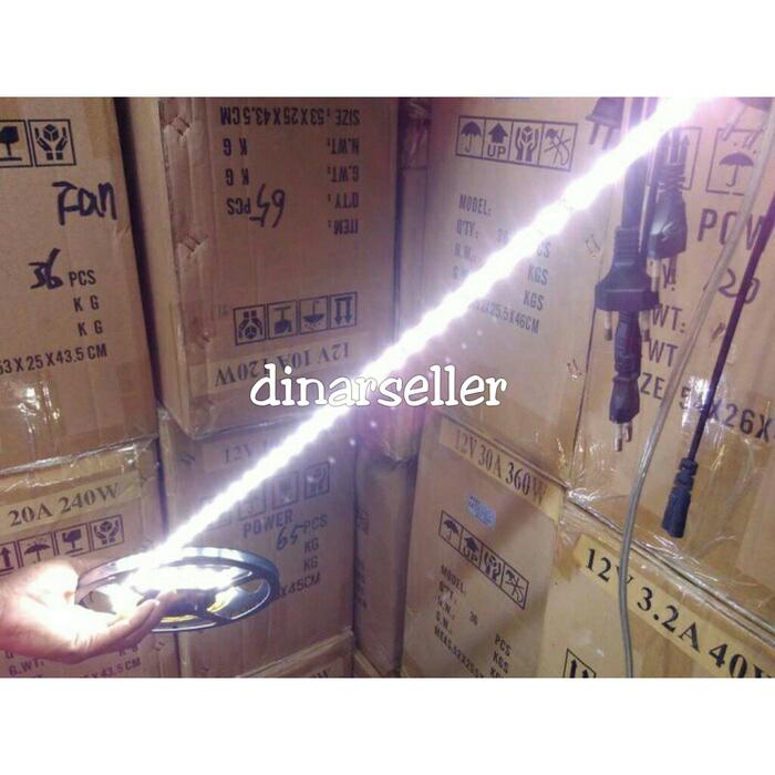Gambar SMD LED STRIP FLEKSIBEL 5730 IP33 NEW GENERATION ULTRA BRIGHT dari Dinarseller99 Kota Administrasi Jakarta Barat Tokopedia
