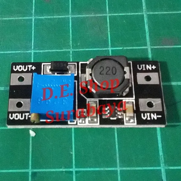 Modul MT3608 DC-DC Step Up Boost Converter 2A Max. Arduino