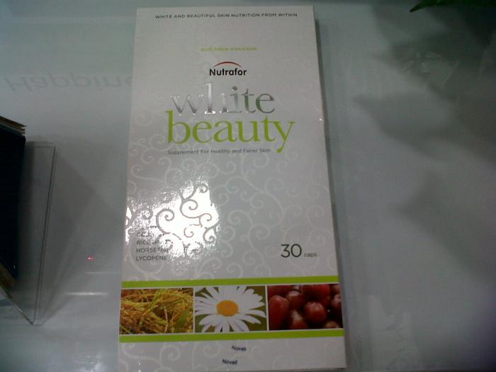 Gambar 14 hari kulit cerah, PUTIH, kencang- Nutrafor White Beauty 30 KAPSUL dari tokobmg Kab. Tasikmalaya Tokopedia