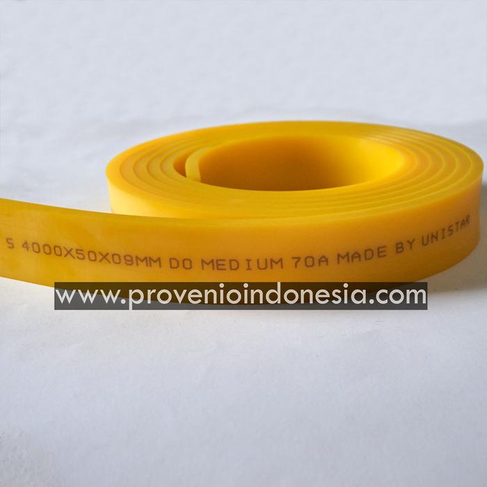 Gambar Karet Rakel 9 mm Papak Kuning YTS S Unistar Sablon Plastisol dari Provenio Indonesia Kota Administrasi Jakarta Timur Tokopedia