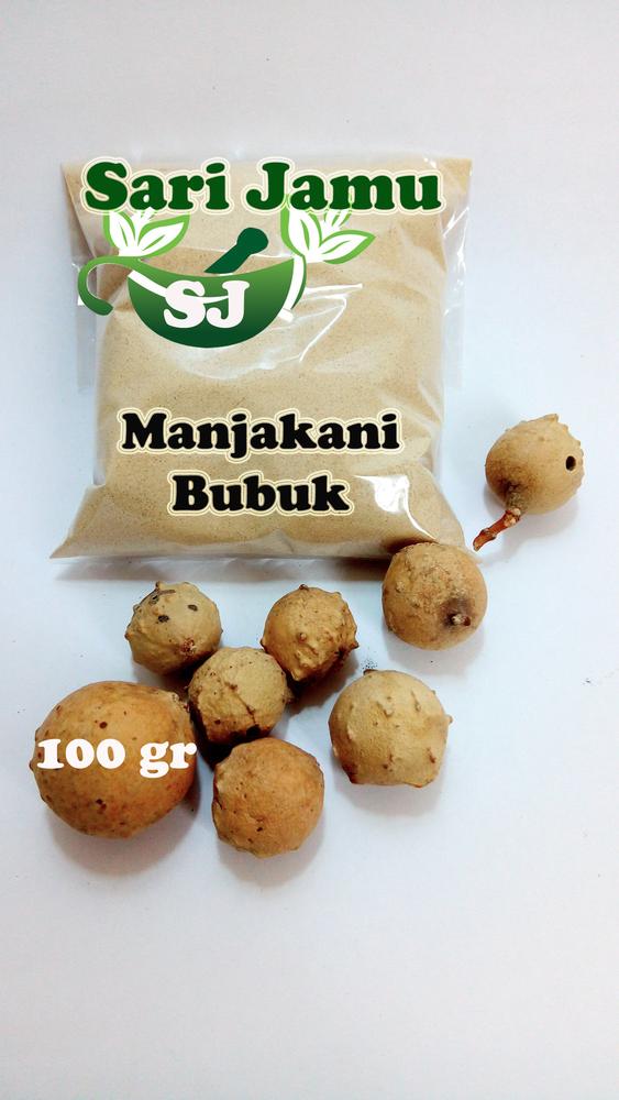 Jamu Herbal Tradisional Manjakani Bubuk 100 Gr untuk keputihan