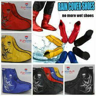 Gambar Fun Cover Cover Shoes Mantel Jas Hujan Untuk Sepatu Funcover dari andreykeren04 Store Kab. Bogor Tokopedia