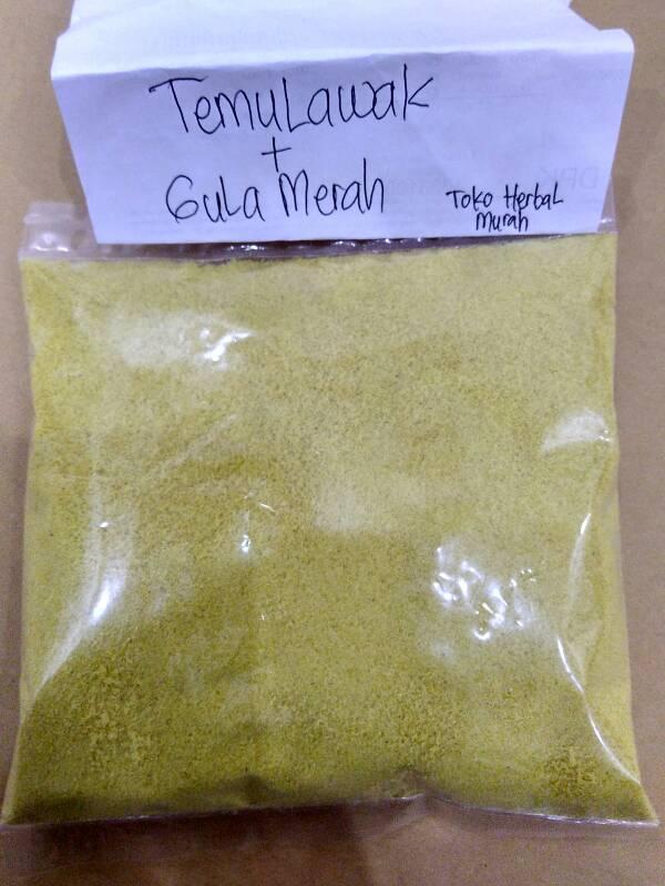 Gambar Temulawak Serbuk ( OBAT HEPATITIS, ASMA, KANKER, GINJAL, FUNGSI HATI ) dari Obat Herbal Termurah Kota Depok Tokopedia